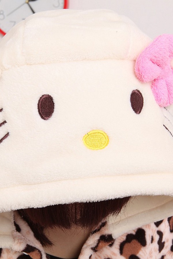 Mascot Costumes Kigurumi Leopard Kitty Cat Costume - Click Image to Close